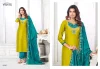 Mahika By Vishnu Vichitra Silk Embroidery Dress Material

